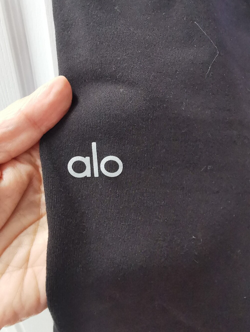 Alo Yoga Alo Illusion 4 Yoga Leggings size L Electric blue and Black - Picture 10 of 13